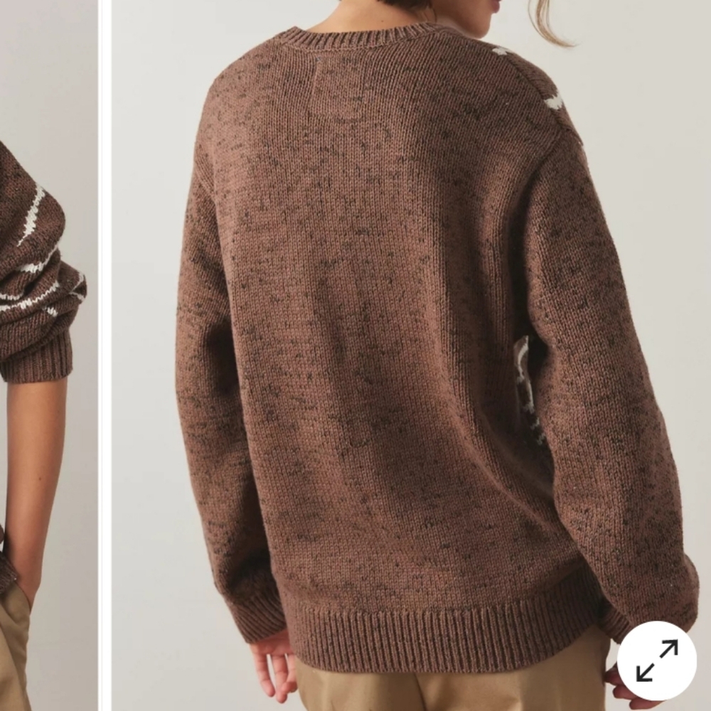 Market X Smiley Sunrise Crew Neck Sweater - Picture 11 of 16
